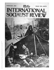 Belgian Soldiers in Winter Quarters